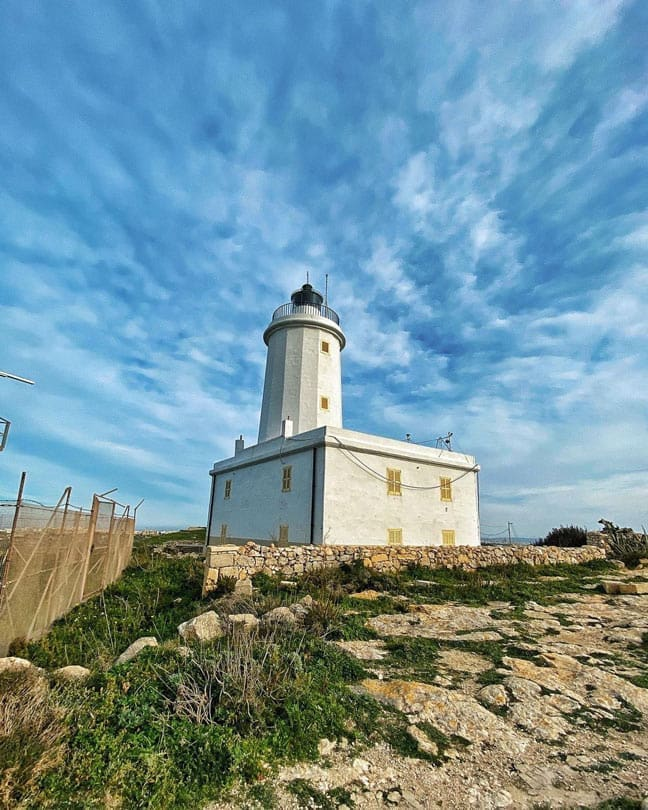 Lighthouse over the Gozo coast